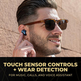 True Wireless Bluetooth Earbuds with Advanced Noise Cancelling, 3 Device Multipoint Connectivity (Midnight Blue) Technics