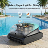 (2026 Upgrade) Beatbot Sora 10 Cordless Pool Vacuum Robot for Inground & Above Ground Pools, 6800 GPH Suction, Floor/Wall/Waterline/Shallow Area Cleaning, Waterline Parking, Cyan Green