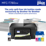 Brother INKvestment Tank 780 Wireless Color Inkjet All-in-One Printer with Duplex Printing | Includes up to 3 Years of Ink in-Box(1) and a 3-Year Limited Warranty(2) (MFC-T780DW)