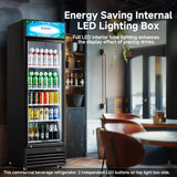 BODEGACOOLER Beverage Refrigerator, 355L/375 Qt Commercial Refrigerator For Kitchen, Home,Office and Garage, 420 Cans & 160 Bottles