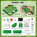 Remote Control Foosball Table Game, Mini Soccer Board Games with 3 Balls & 4 Remote Controllers, Football Tabletop Games Toy for Kids and Adults 3 4 5 6 7 8-12+Years Old - Gift for Boys Girls