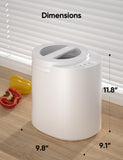 Compost Bin Kitchen, Auto-Cleaning Electric Compost Bin with Odorless & Low Noise Feature, Countertop Compost Machine for Food Scraps, Indoor Electric Food Waste Composter