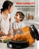 Nuwave Pro Plus 2 Air Fryer Oven, Infrared Countertop Convection, No Defrost No Preheat, Triple Combo Heating, 10-in-1 Multicooker, PFAS & BPA Free, 10LB Capacity, Dishwasher Safe Parts, 20660V03