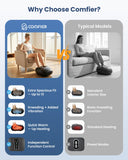 COMFIER Shiatsu Foot Massager with Heat,Vibration,Rolling Compression,FSA Eligible HSA Store,Feet Massager Machine for Plantar Fasciitis,Neuropathy Pain,Mother's Day Gifts for Women,Size up to 13“