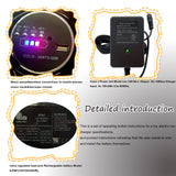 12V Kids Electric Motorcycle, on Car LED Lights, Music Player & Horn with Training Wheels, Pedal, MP3, USB Port, Electric Motorcycle for Kids Children Ages 3+, Gift for Boys & Girls（Purple）