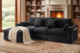 Vellorise 106" Cloud Modular Sectional Sofa with Detachable Seat Cushion