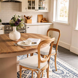 Chair Cushions for Dining Chairs, D-Shaped Seat Cushions with Removable Washable Cover and Ties