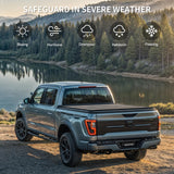 OEDRO FRP Hard Trifold Truck Bed Tonneau Cover Fit for 2024-2026 Tacoma 6ft
