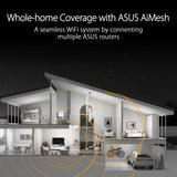 ASUS Tuf-Be3600 Wireless Router Gigabit Ethernet Dual-Band, W129019727 (Gigabit Ethernet Dual-Band (2.4 Ghz / 5 Ghz) Black)