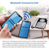 2-Line Corded/Cordless for Small Business w/Expandable to 12 Handsets AT&T