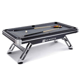 MD Sports 7.5' ft Titan Pool Table with Billiard Ball and Cue Stick Set