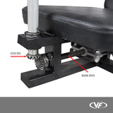 Valor Fitness Adjustable Leg Stretcher Adductor Machine -Leg Split Flexibility Training Equipment - 180 Degrees - Stretching Home Workout Max Weight 300 lbs Valor Fitness