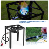 OuterMust 58,000 BTU Outdoor Fryer, 18 Qt. Deep Fryer Pot and 2 Inner Baskets, Ideal for Frying Fish, Chicken Wings, French Fries