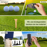 Zeceliko Golf Gifts for Men and Women - Golf Accessory Set (Including rangefinder, Golf Multi-Function Clubs + Lots More)