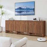 Bifins Sideboard Buffet Cabinet with Storage Set of 3