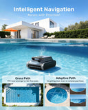 Gosvor LiteVac G1 Pool Vacuum, Wall & Waterline Cleaning, Double Filtration, 150-Min Battery Life for Smart Mode, 200-Min Battery Life for ECO Mode, 15.2 lbs, Smart Navigation, with APP