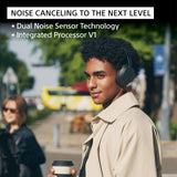 Noise Canceling Wireless Headphones Bluetooth Over The Ear Headset with Microphone and Alexa Built-in, Black New Sony