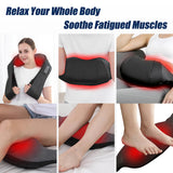 Neck and Back Massager with Heat, Electric Deep Tissue Kneading Neck and Shoulder Massage UFFAE