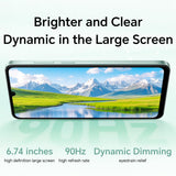 HONOR X5c Plus Dual-SIM 128GB ROM + 4GB RAM (GSM Only | No CDMA) Factory Unlocked 4G/LTE Smartphone (Ocean Cyan) - International Version