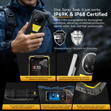 Blackview Rock 2 Pro 5G Rugged Phone Android 16, 15000mAh/33W Dual 400LM Camping Light, 32GB+256GB/2TB Rugged Smartphone Unlocked Gemini AI, 16MP+13MP 6.78" 2.4K 120Hz Glove Mode/NFC