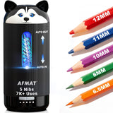AFMAT PSJ1 Electric Pencil Sharpener, Fully Automatic, for 6.5-12mm Pencils