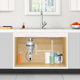 American Standard 10-US-ASD-1250 Premium Garbage Disposal with 3-Bolt Mount System and Odor Protection, 1-1/4 HP, Silver