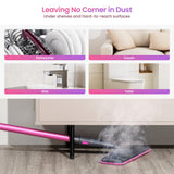 Schenley Steam Mop Cleaner with Detachable Handheld Steamer for Cleaning Hardwood, Laminate Floor, Tiles and Grout, with 14-in-1 Multi-purpose Accessories and Washable Microfiber Pads