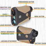 Astra Optix OTX/HTX1600 1760yd Laser rangefinder for Hunting, Shooting and Golfing