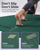 YOTTOY Large Yoga Mat (75 * 52 * 1/2inch),Extra Wide TPE Exercise Mat,Non-Slip Workout Mat for Pilates, Fitness, Barefoot, Home Gym Studio with Strap and Towel