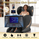 VireoNest 2026 Massage Chair Full Body, Zero Gravity Massage Chair Recliner - Upgraded 10-Point Roller, Heating, Airbags, Foot Roller, Shiatsu Full Body Massage Chairs, Gift for Parent