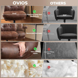 ovios Ergonomic Office Chair High Back Comfy Executive Chair, Dark Brown