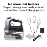 Professional Cordless Electric Hand Mixer with Infinite Speed Control Hamilton Beach Professional
