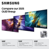 Samsung 65-Inch Class OLED S90F 4K Smart TV (2025 Model) NQ4 AI Gen3 Processor, Upscaling Pro, HDR +, Motion Xcelerator 144Hz, Vision, Alexa Built-in