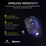 Corsair Scimitar Elite Wireless SE MMO PC Gaming Mouse – 33,000 DPI, 16 Programmable Buttons