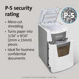 Shredder - New OfficeAssist 150-Sheet Auto-Feed Micro Cut Anti-Jam Paper and Credit Card Home Office Shredder with 11.6 gallons Pullout Wastebasket (K52050AM) Kensington