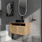Pluriton 30" Bathroom Vanity with Sink, Floating Vanity Sinks for Bathrooms
