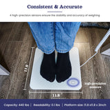 Professional Physician Scale, 440 lb Capacity for Medical & Wrestling