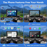 CARPURIDE W702BS for BMW Moto CarPlay & A-Auto Data Reading, Native Wonder