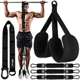 HOXWC Pull Up Assistance Bands 225lbs, Heavy Pull Up Bands, Resistance Bands for Pull Ups Working Out with Feet Rest, Pull Up Bar Bands Assistance Bands Strength Training Workout Equipment