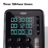 OXO Good Grips Digital Triple Kitchen Timer - Black