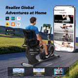 MERACH Recumbent Exercise Bikes for Home Light Commercial High-end