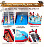 NBSPORT 23FT Commercial Inflatable Water Slide for Kids & Adults
