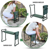Garden Stool & Kneeler - Kneeler & Stool for Gardening, Foldable Garden Seat for Storage, Garden Kneelers
