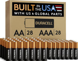 Duracell Coppertop AA + AAA Batteries, 56 Count, 12-Year Shelf Life