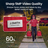 aosu 5MP Ultra HD Wireless & Wired Video Doorbell Camera