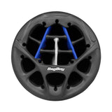 Bag Boy Revolver XP Golf Cart Bag, 14 Way 360⁰ Rotating Top | Black/Charcoal/Royal Bag Boy