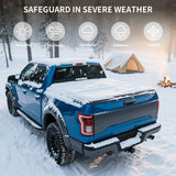 OEDRO Hard Quad-Fold Tonneau Cover Fit for 2020-2026 Silverado 2500 3500 HD