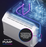 Window Air Conditioner Unit, 10,300 BTU, U-Shaped Adjustable Depth | White GE