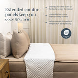 Beddy's Tan All-in-One Zipper Bedding Set - Minky Lined - King