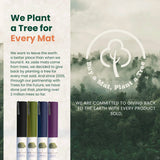 JadeYoga Voyager Yoga Mat - Lightweight & Portable Rubber Yoga Mat - Non-Slip Exercise Mat for Women & Men - Great for Yoga, Home Workout, Gym Fitness, Pilates, Stretching, and More (68" Purple) JadeYoga